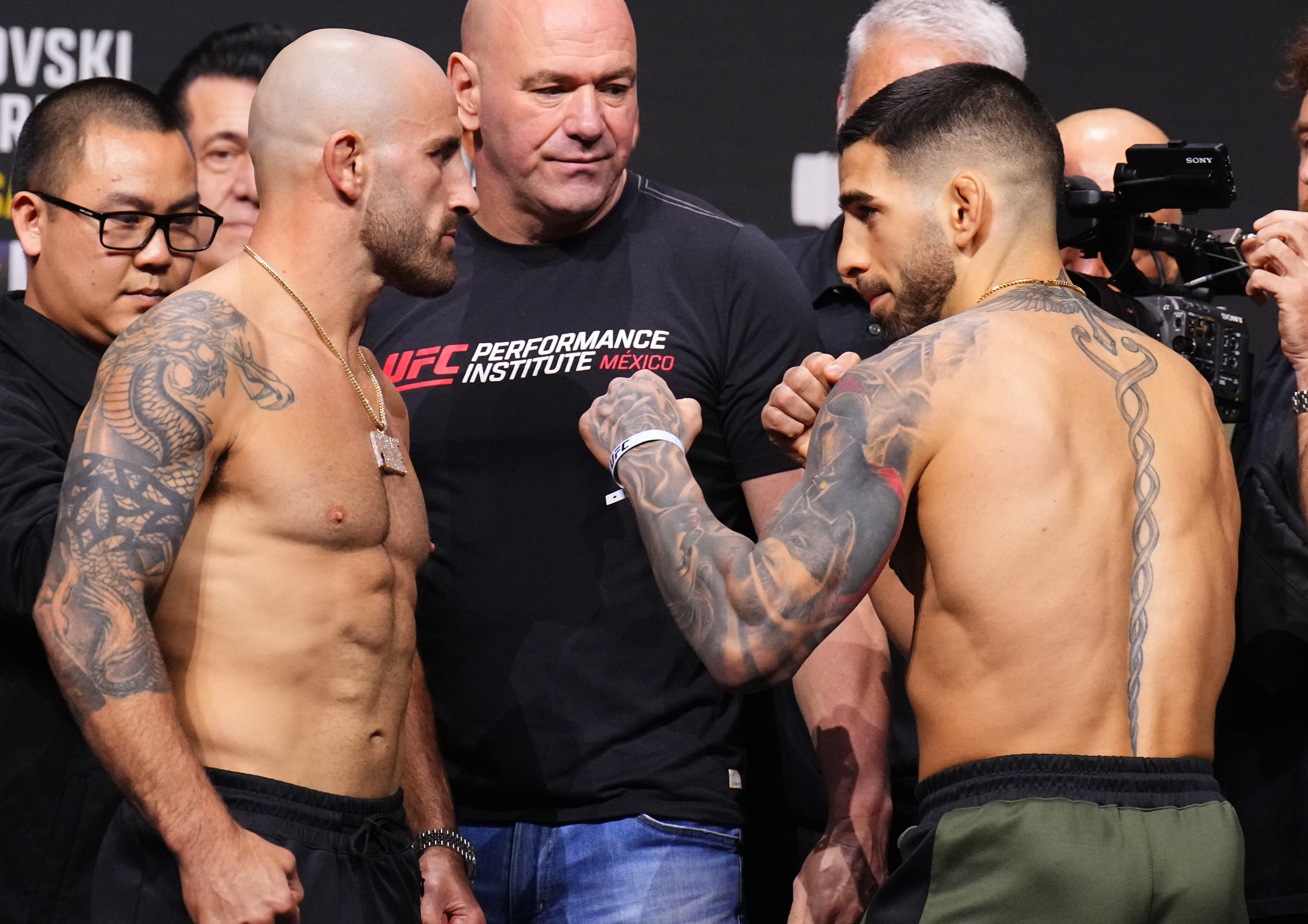 UFC 298 Ceremonial Weigh-in