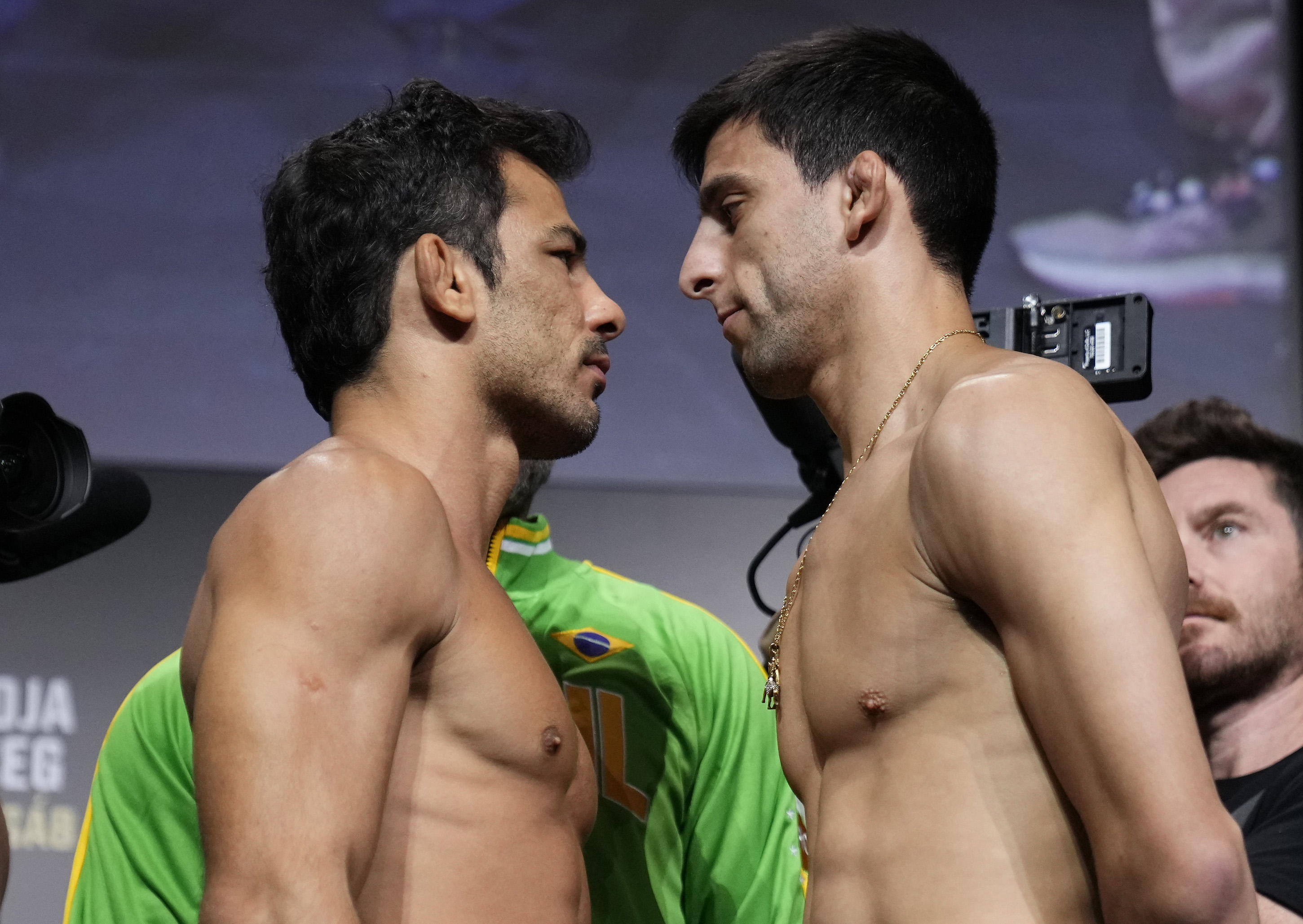Alexandre Pantoja and Steve Erceg at UFC 301